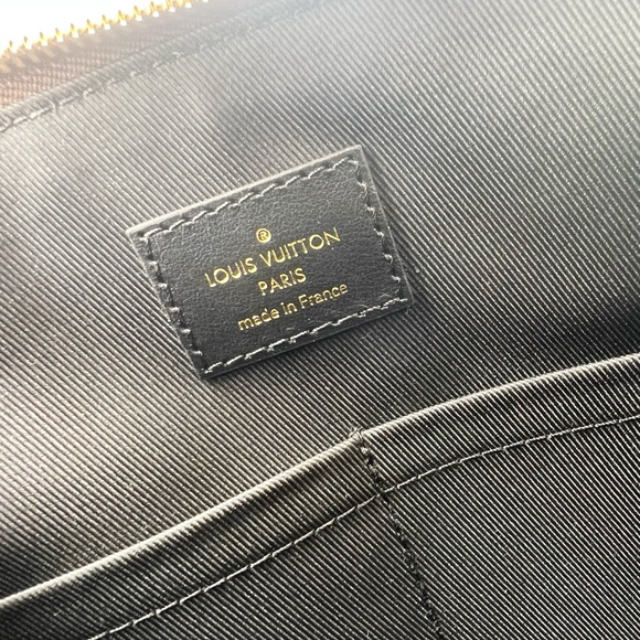 Louis Vuitton Slouchy MM Satchel Bag Shoulder Bag Damier Ebene Noir - Picture 9 of 11